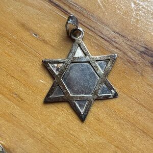 Sterling Silver Star of David Pendant